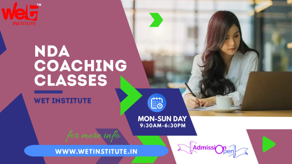 NDA coaching classes wet institute